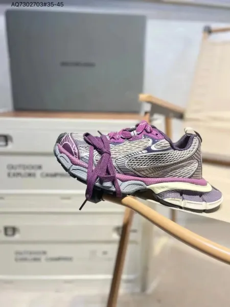 Asics Gel-Kayano 14 Purple Silver Chunky Sneakers - 1