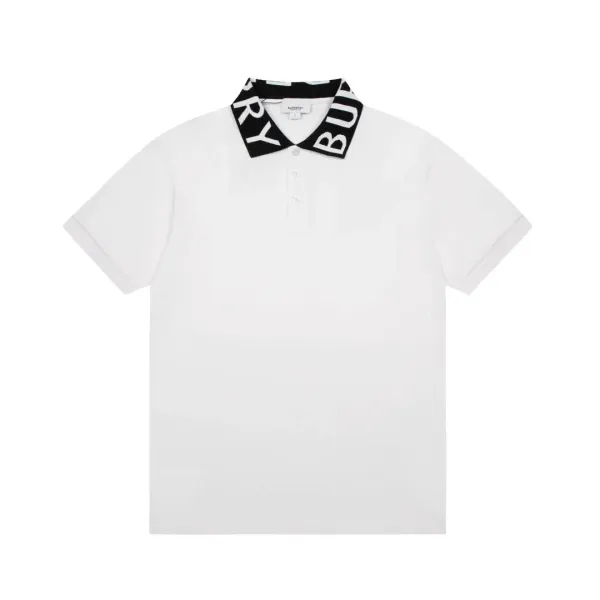 Burberry Equestrian Knight Stripe Polo Black - 10