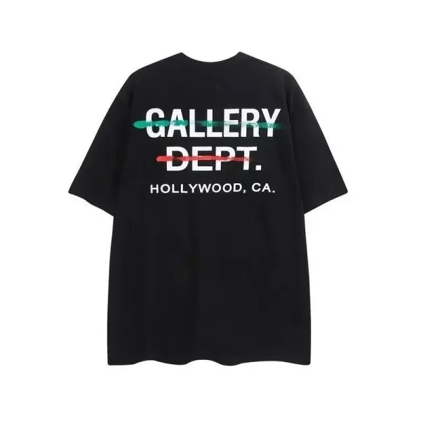 Gallery Dept. Oversized Graphic Tee Black T-Shirt - 1