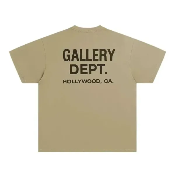 Gallery Dept. Hollywood Tee Beige T-Shirt - 1