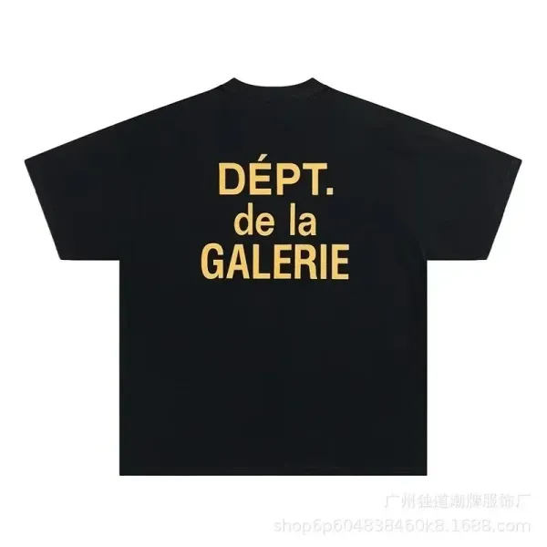 DÉPT. de la GALERIE Graphic Print Black T-Shirt - 1