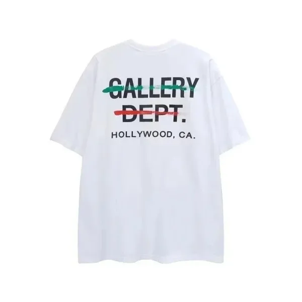 Gallery Dept. Oversized Graphic Tee White T-Shirt - 1