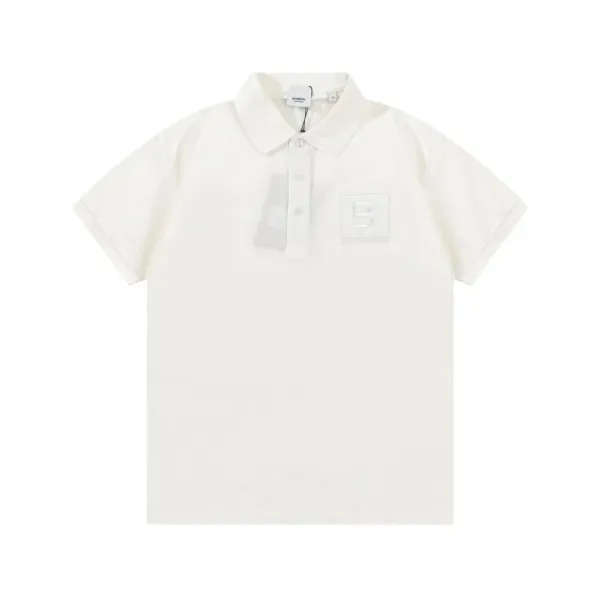Burberry Equestrian Knight Stripe Polo Black - 6