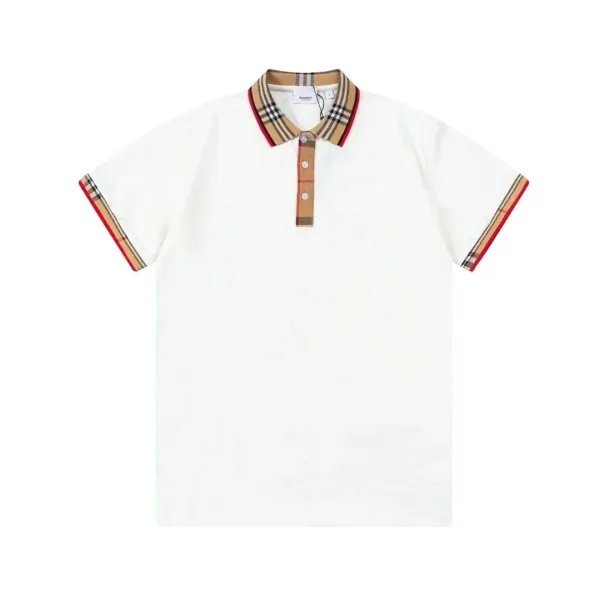 Burberry Equestrian Knight Stripe Polo Black - 9