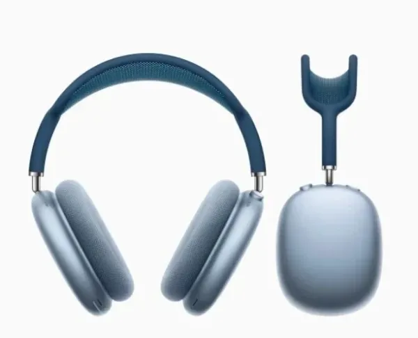 Apple AirPods Max Blue Over-Ear Headphones - 1