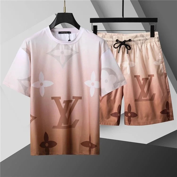 Louis Vuitton Monogram T-Shirt and Shorts Sets — Multiple Colors product photo 3