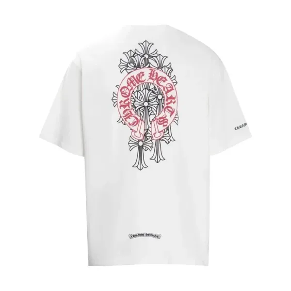 Chrome Hearts Los Angeles Circle Logo Black T-Shirt - 7