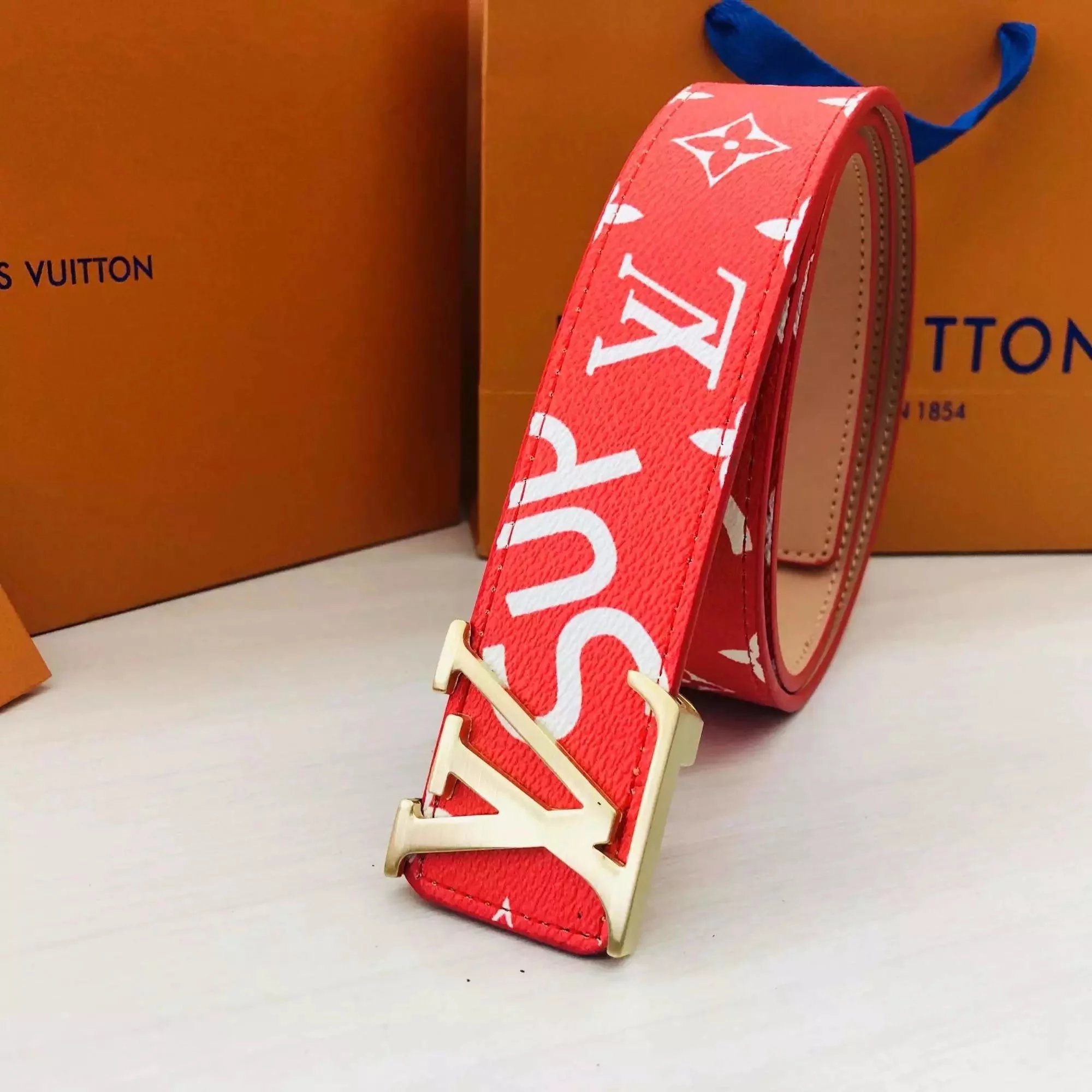 New SUP Red Gold Buckle