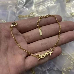 thumbnail for 高版本小香-Vintage杨树林y家手链钛钢材质不掉色保色轻奢网红热门