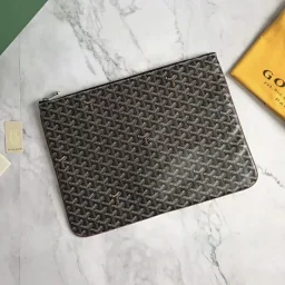 thumbnail for High version 2025 new Goya pouch star briefcase tablet ipad dogtooth clutch