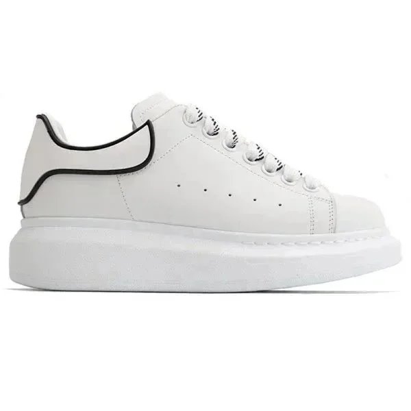 Unbranded Sneakers Low-Top Lace-Up with Contrast Heel Tab — 13