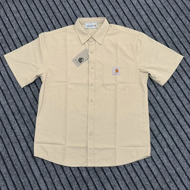 Carhartt Shirts Short-sleeve button-up work shirt with chest pocket product detail image 10