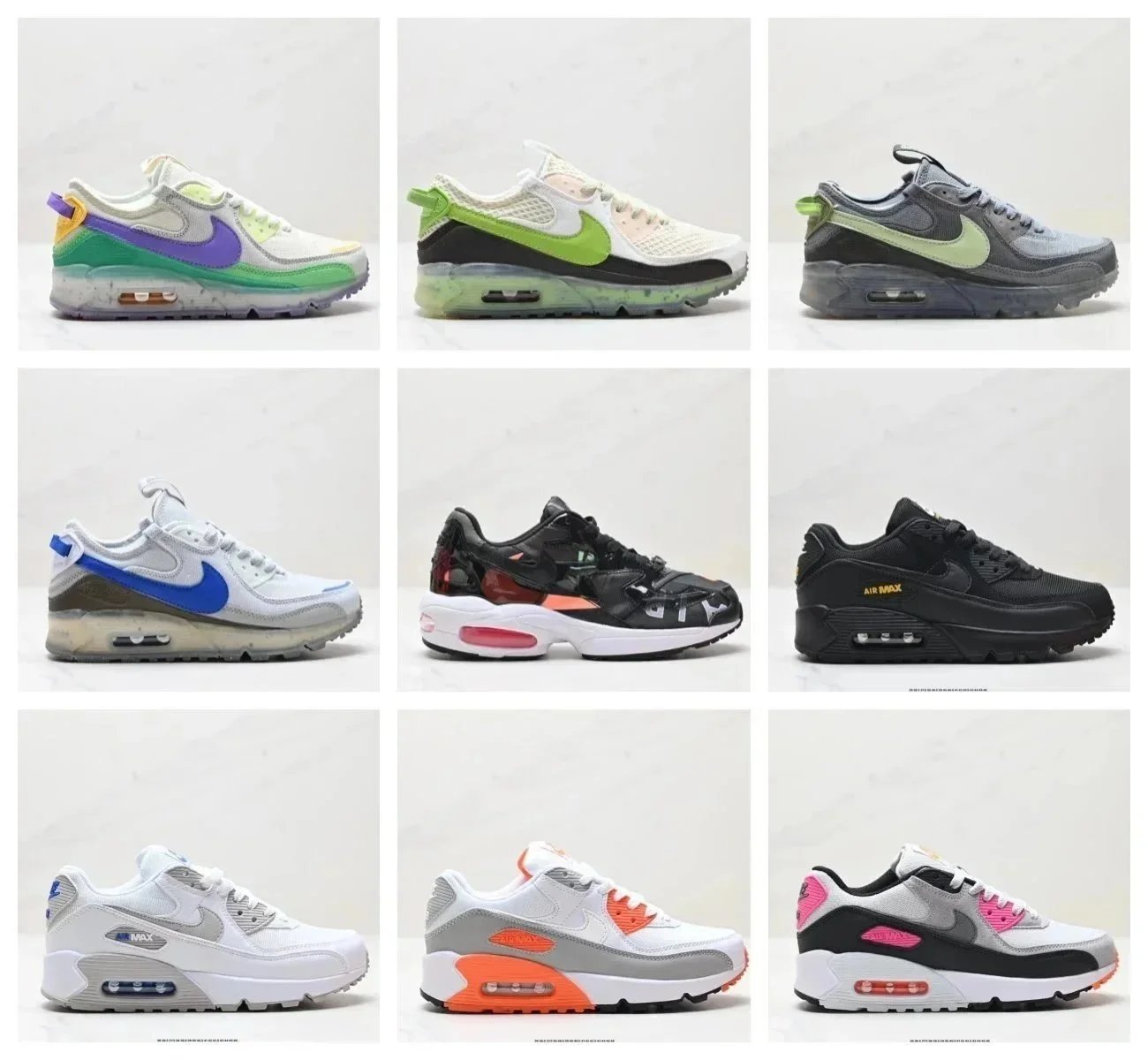 Classic low-top retro air-cushion sneakers