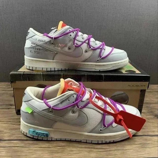 Nike Sneakers Dunk Low with lace overlay and zip tie product detail image 10