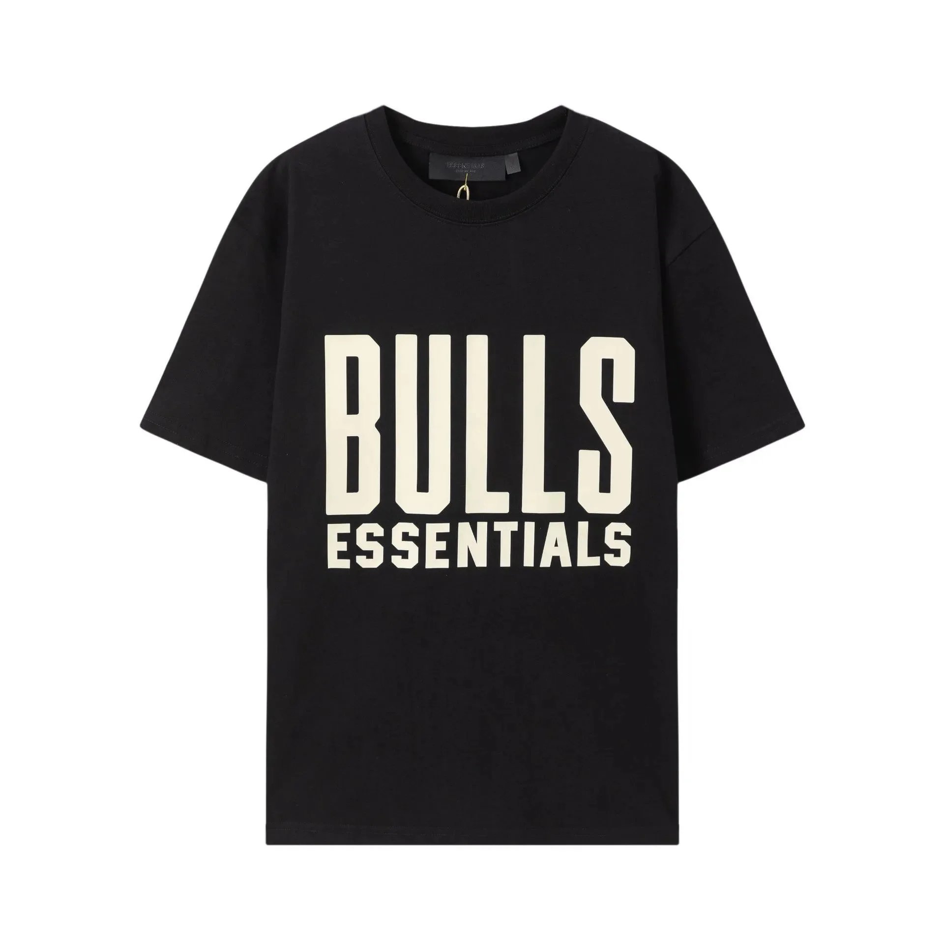 NBA T-Shirts Essentials Basketball Team Graphic — FOG-553 Black