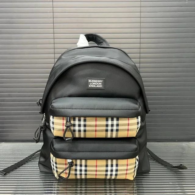 Burberry Crossbody Bags Check Canvas Logo-Strap Bag product detail image 7