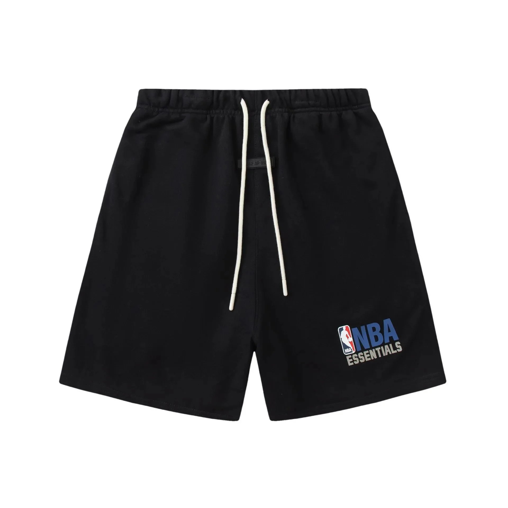 NBA T-Shirts Essentials Basketball Team Graphic — FOG-561 Black