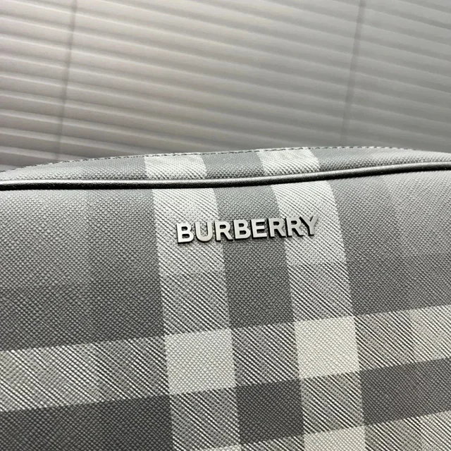 Burberry Crossbody Bags Check Canvas Logo-Strap Bag product detail image 9