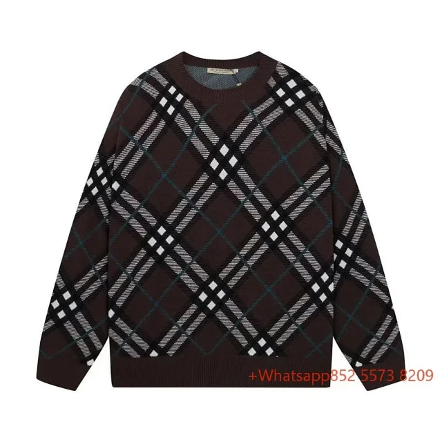 Burberry Jackets Zip-Up Jacket with Check Hood Lining product detail image 6