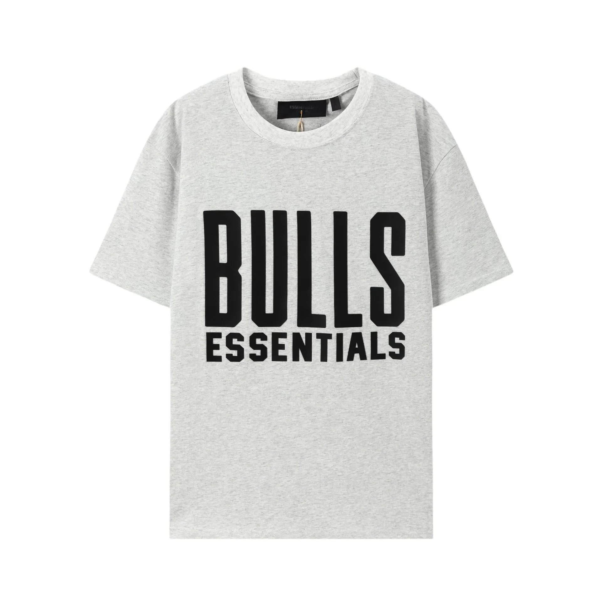 NBA T-Shirts Essentials Basketball Team Graphic — FOG-553 Gray