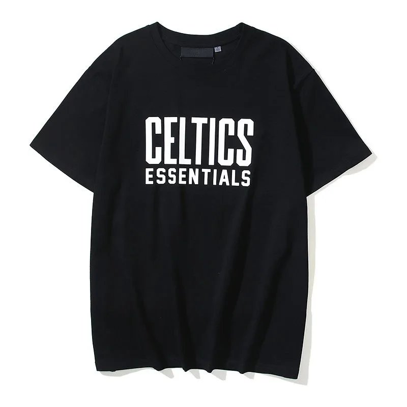 NBA T-Shirts Essentials Basketball Team Graphic — CH852 Black