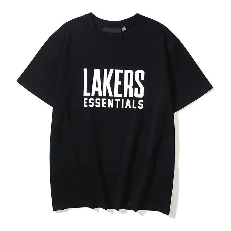 NBA T-Shirts Essentials Basketball Team Graphic — CH853 Black