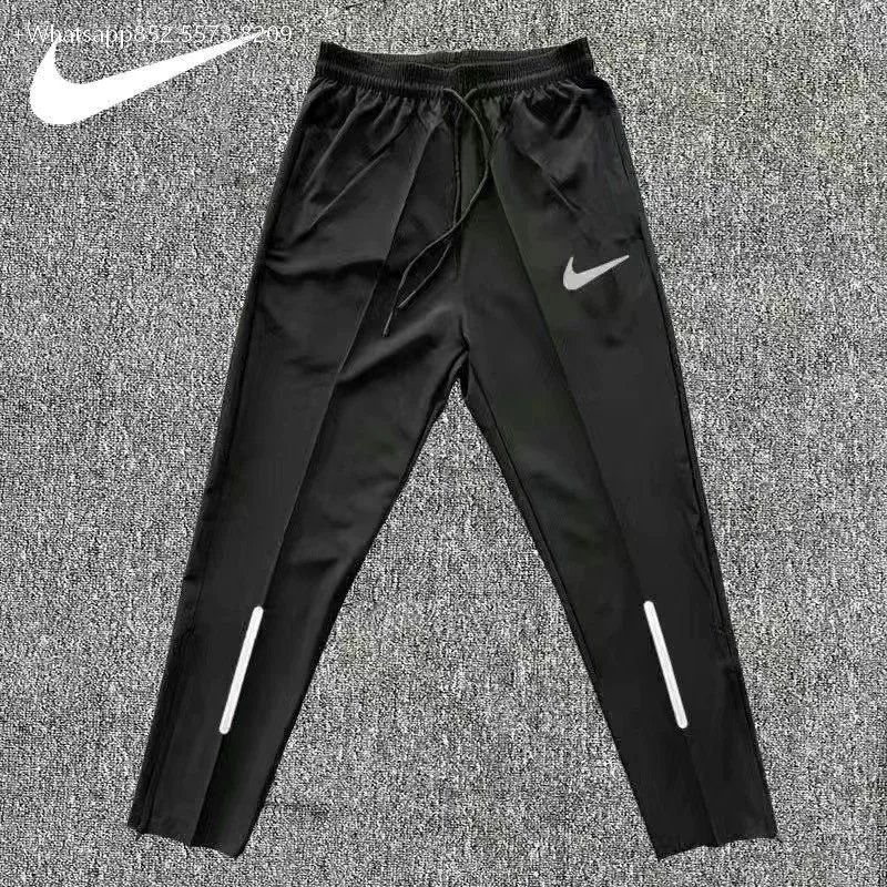 Nike Jackets Hooded colour-block zip windbreaker — Black pants 04