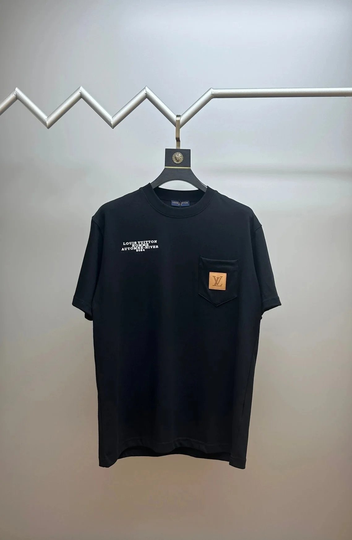 Versace Logo-Embellished Black T-Shirt - 3