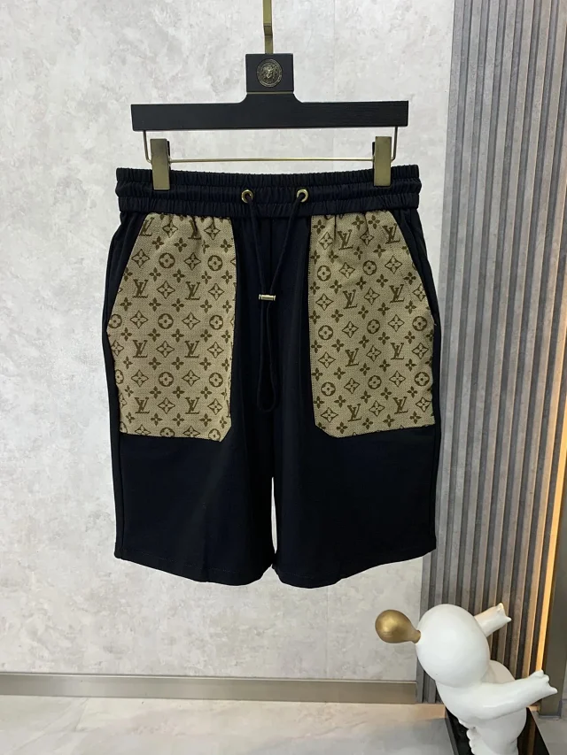 Louis Vuitton Shorts Monogram Print Drawstring product detail image 6
