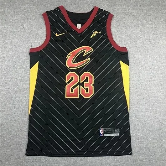 adidas Football Jerseys Cleveland Cavaliers LeBron James #23 basketball jersey product detail image 9