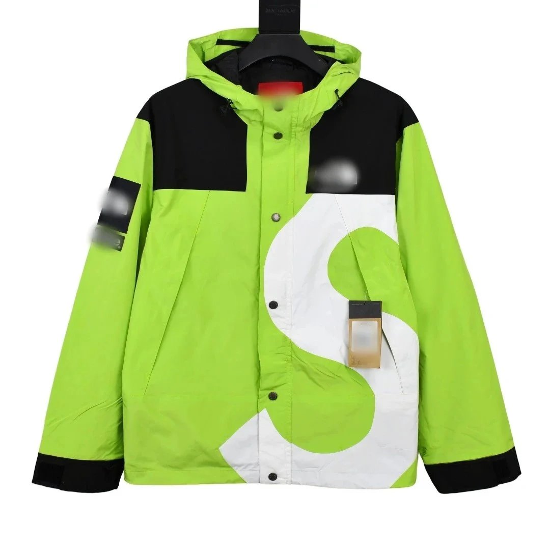 Supreme x The North Face Mountain Light Jacket Lime Green Outerwear