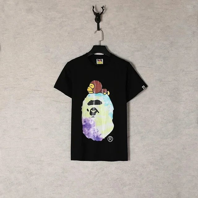 BAPE T-Shirts Short-Sleeve Graphic Ape Print product detail image 5