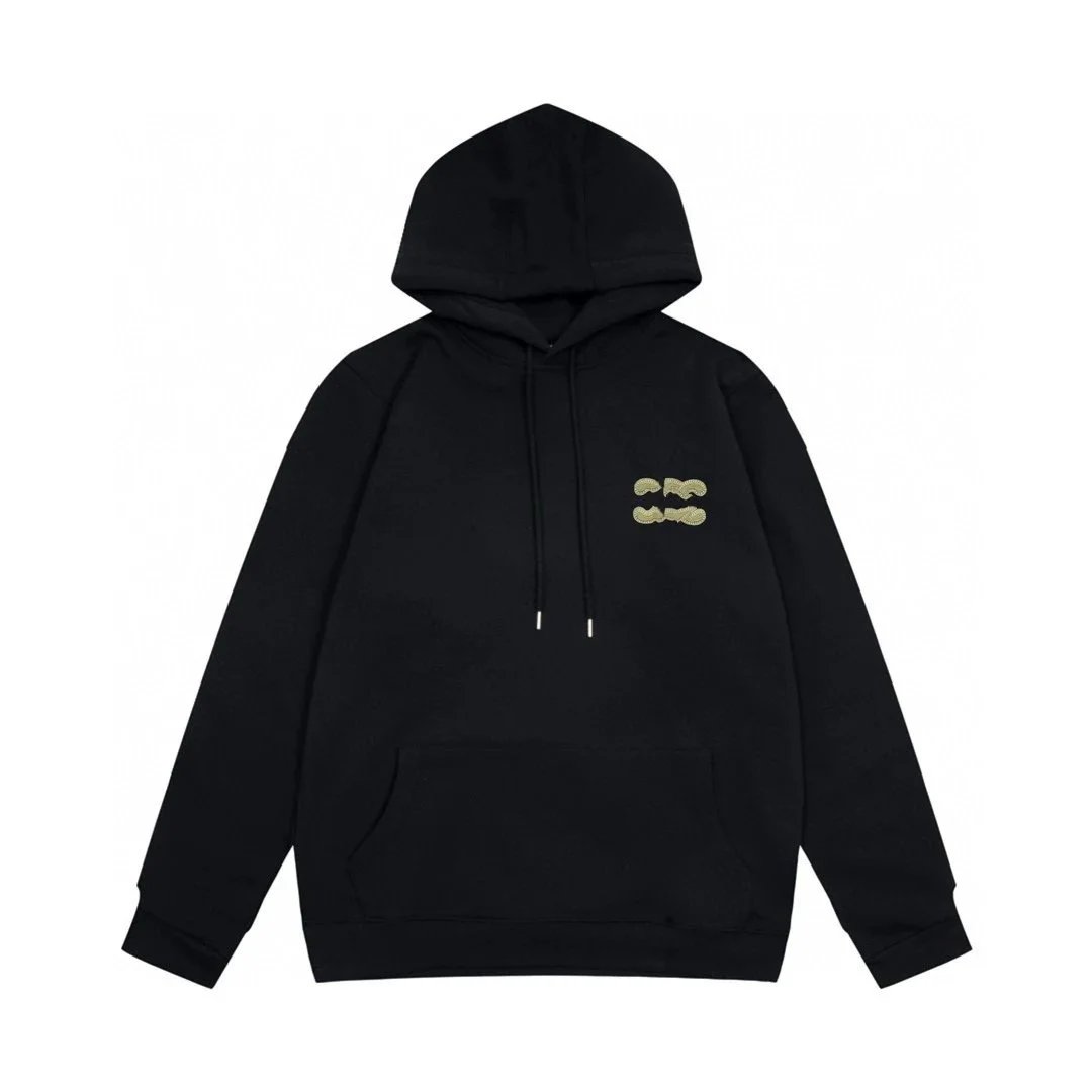 Celine Hoodies & Sweatshirts Embossed Logo Pullover Hoodie — 12