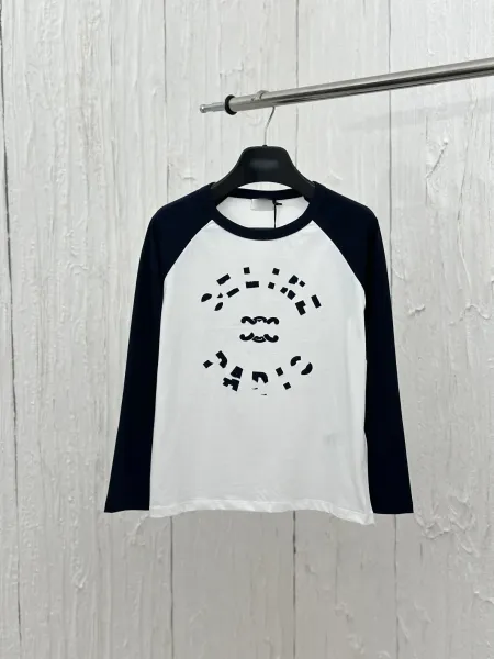 Design Raglan Long Sleeve T-Shirt White / Black - 1