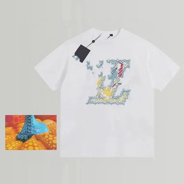 Louis Vuitton Graphic short-sleeve T-shirt product detail image 13