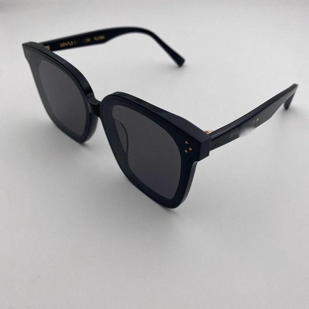 Design Gentle Monster Sunglasses Black Cat-Eye Frame with Gradient Lenses Sunglasses - 10