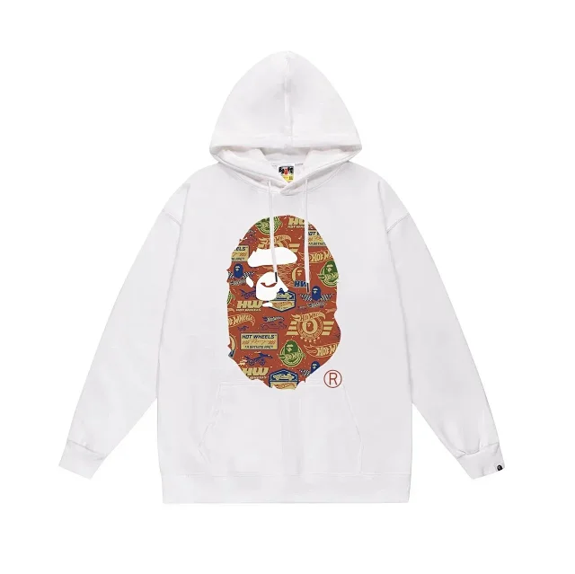 A Bathing Ape Hoodies & Sweatshirts Hooded sweatshirt with vertical back print product detail image 11
