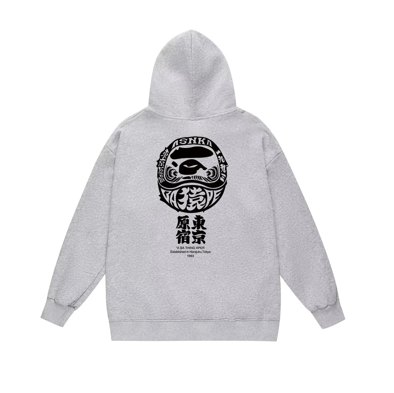 A Bathing Ape Baby Milo Multicolor Camo Hoodie Gray - 7