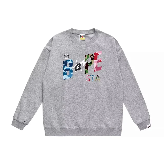A BATHING APE Hoodies & Sweatshirts BAPE STA graphic crewneck sweatshirt product detail image 3
