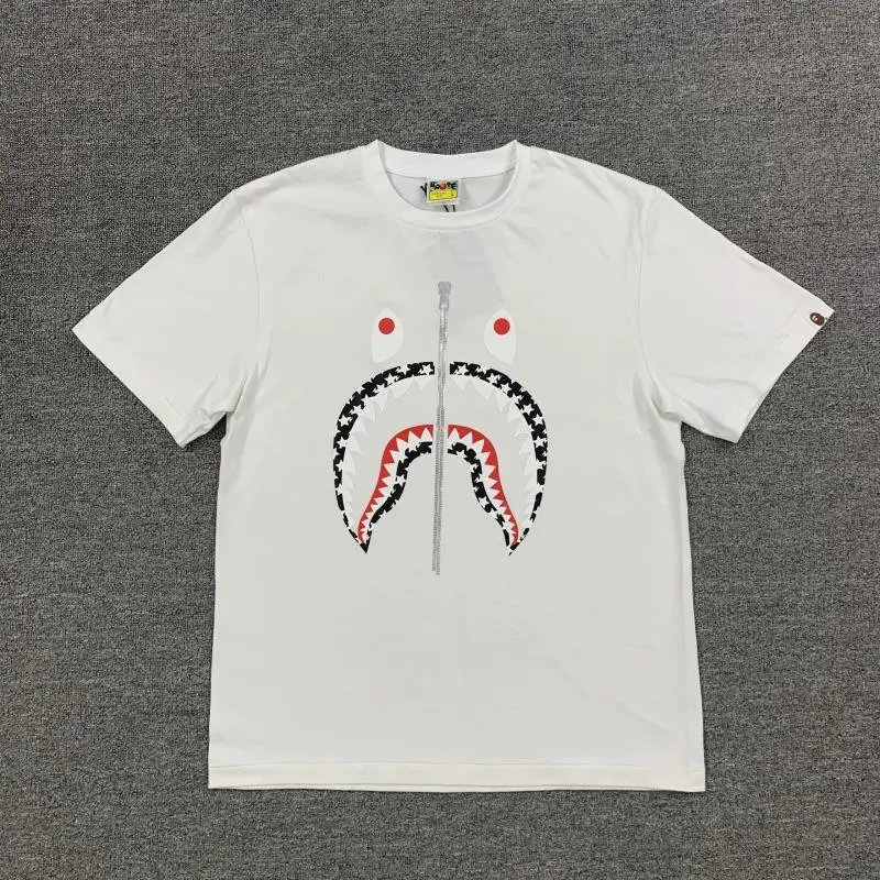 A Bathing Ape x WGM Shark Mickey Black T-Shirt - 13