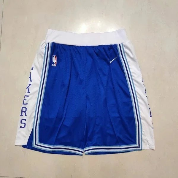 NBA Minnesota Timberwolves City Edition Shorts Blue Shorts - 16