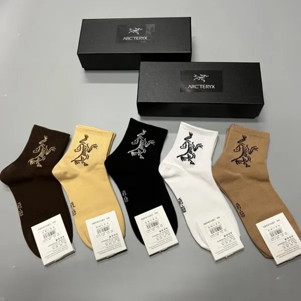 Jil Sander + Socks Multicolor Crew Socks - 5