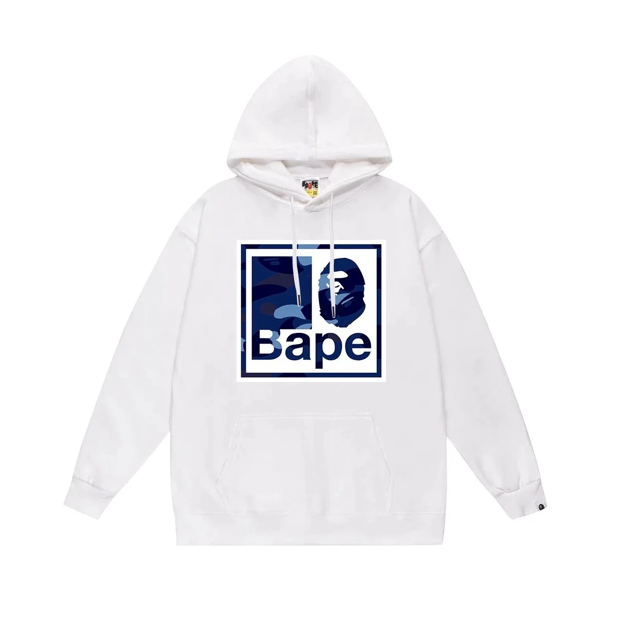 A Bathing Ape Colorful Logo Hoodie Black - 6