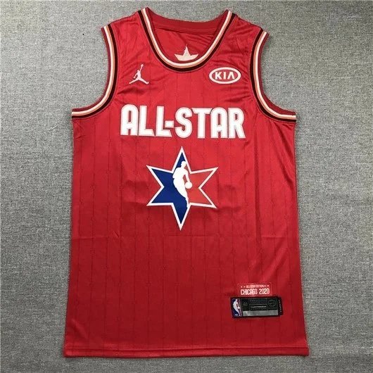 Air Jordan NBA All-Star 2020 Red Jersey