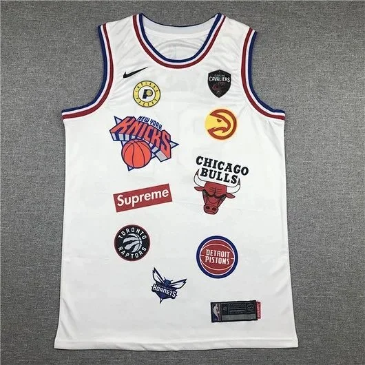 BAPE Football Jerseys Sleeveless basketball-style jersey with team logo prints product detail image 2