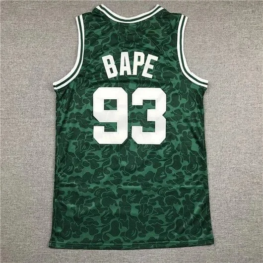 BAPE Football Jerseys Sleeveless basketball-style jersey with team logo prints product detail image 3