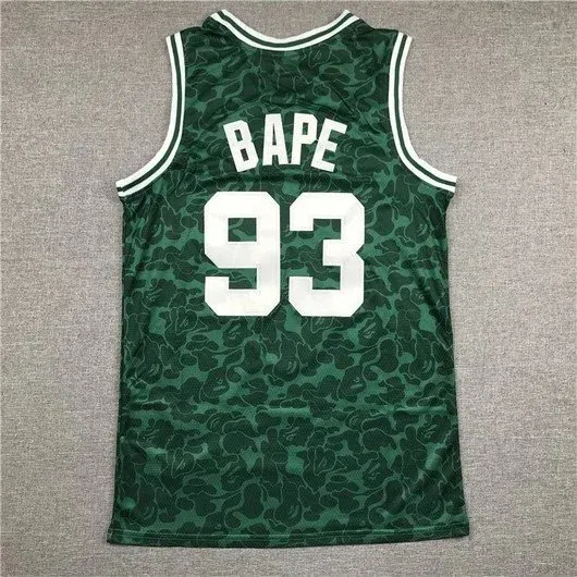 Air Jordan x A Bathing Ape 23 Red Camo Jersey - 4