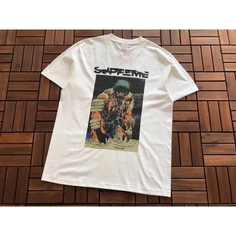 Supreme Manga Print White T-Shirt