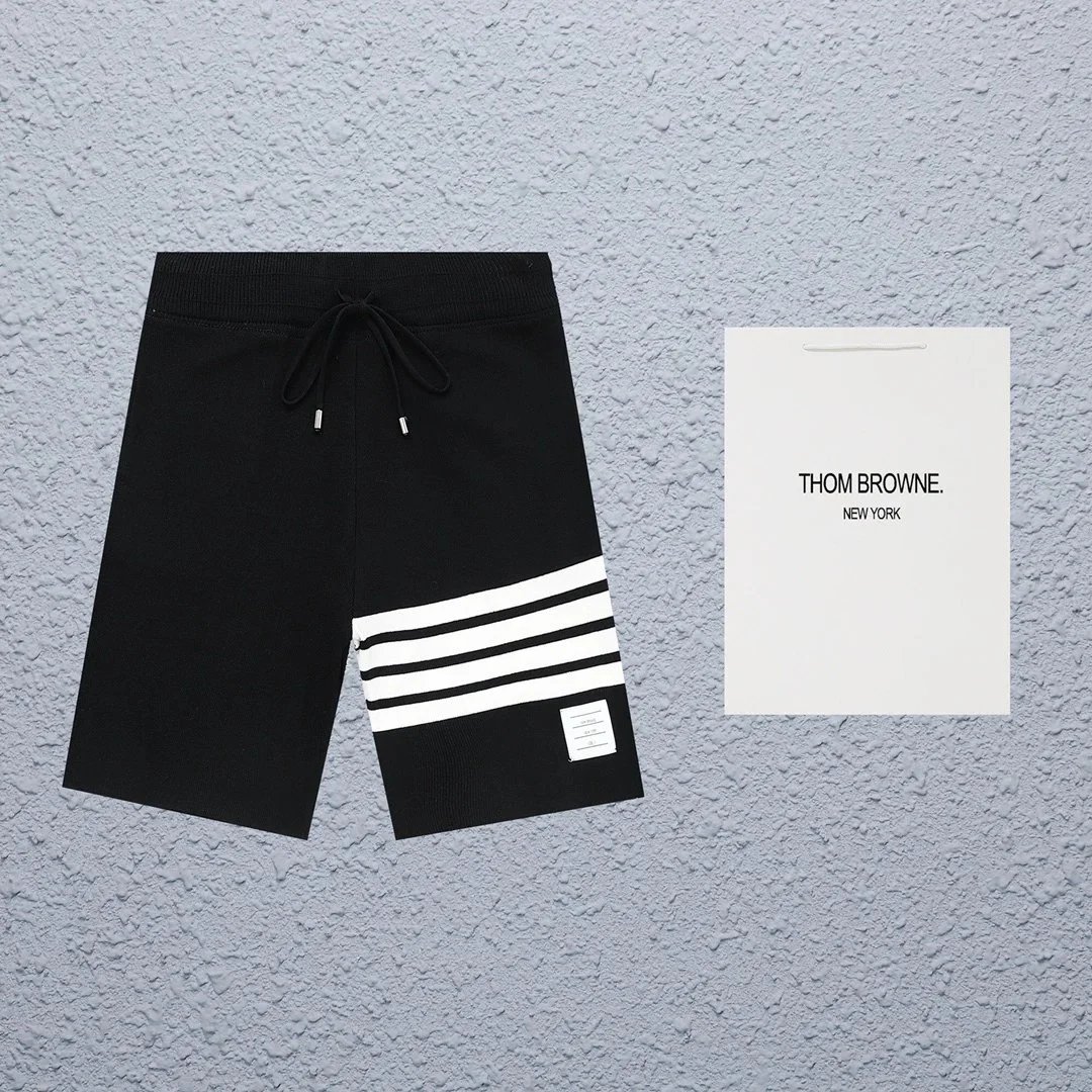 Thom Browne Shorts Striped Drawstring — 11
