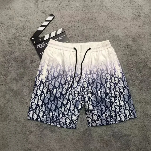 Dior Shorts Oblique and logo-print drawstring product detail image 13